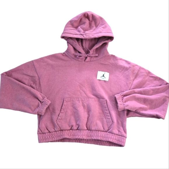 EC JORDAN ESSENTIAL FLEECE PULL-ON HOODIE 100% COTTON SZ.XS - Picture 3 of 5